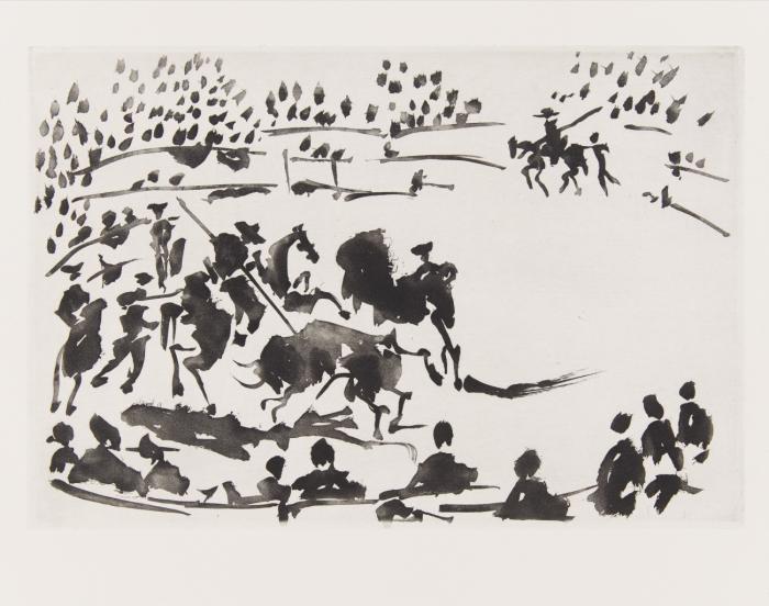 SUERTE DE VARAS (AUS: LA TAUROMAQUIA)