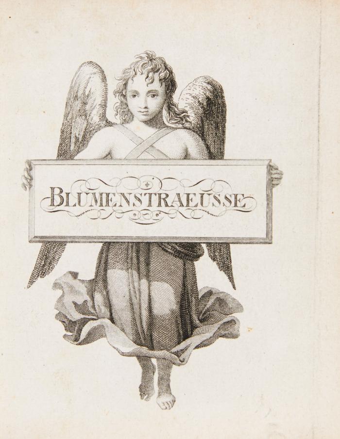 Blumensträusse italiänischer, spanischer und portugiesischer Poesie.