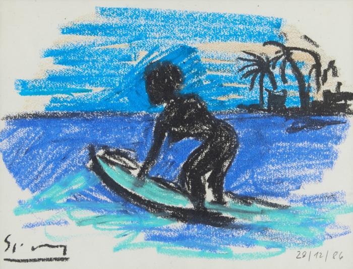 OHNE TITEL (SURFERIN)
