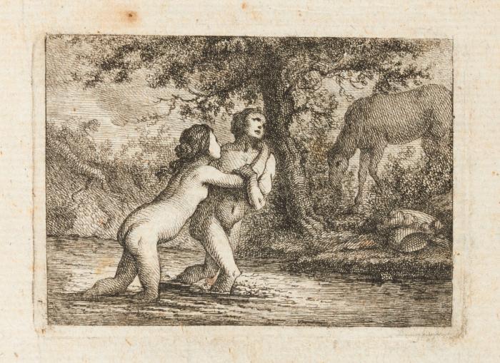 2 Erstausgaben in 1 Bd.: 1. Idris. Ein heroisch-comisches Gedicht. Fünf Gesänge. 2. Musarion, oder die Philosophie der Grazien. Ein Gedicht, in drey Büchern.