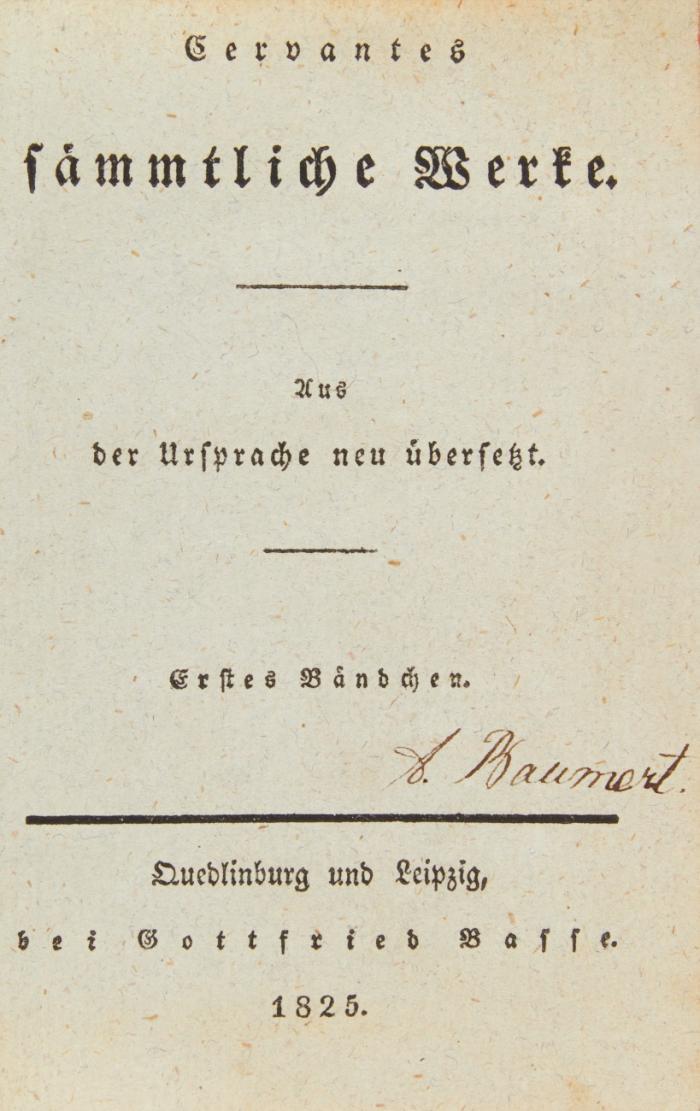 Sämmtliche Werke. Aus der Ursprache neu übersetzt (von L. G. Förster). 12 Bde in 6.