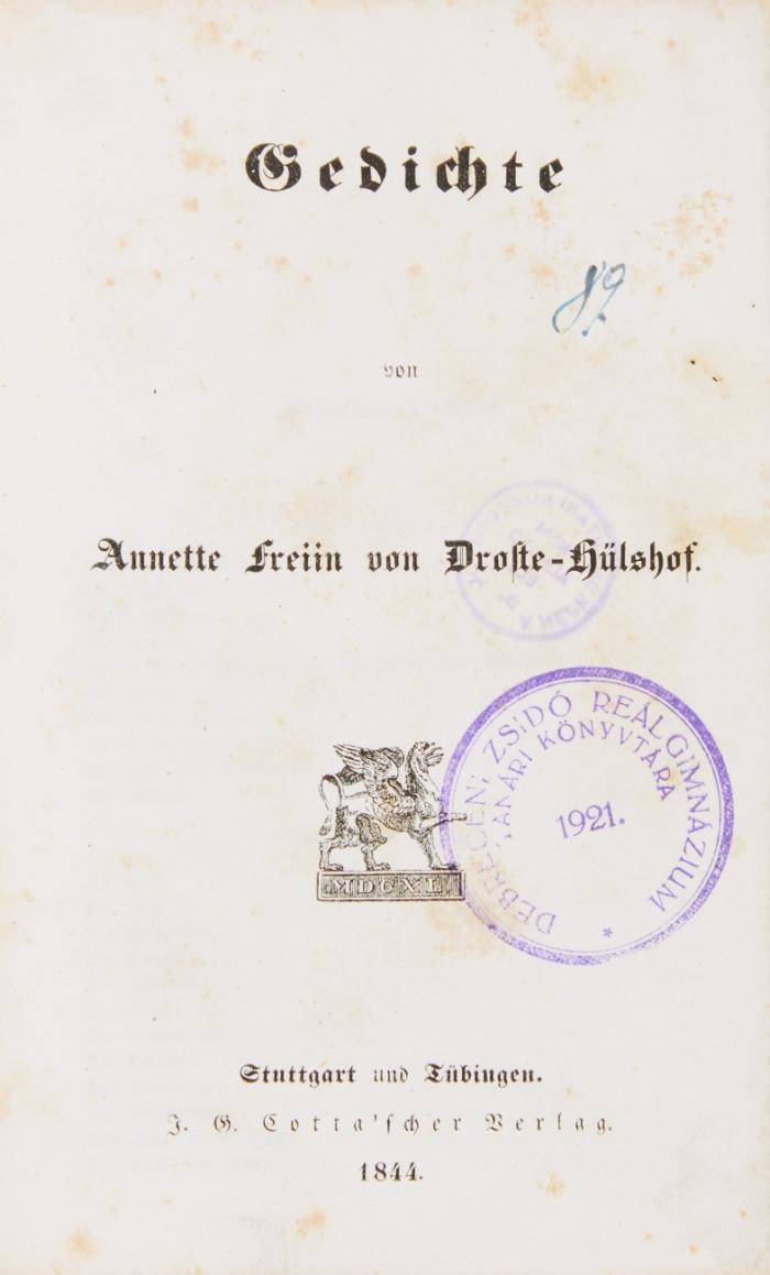 Gedichte.