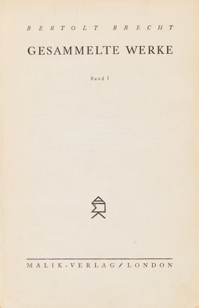 Gesammelte Werke. 2 Bände.