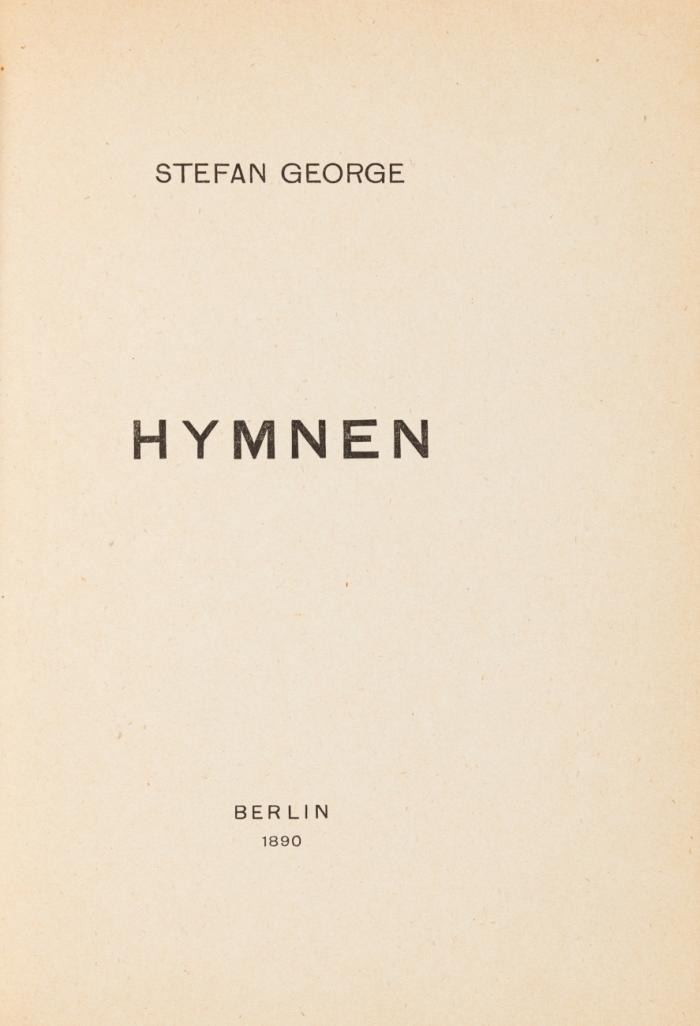 Hymnen.