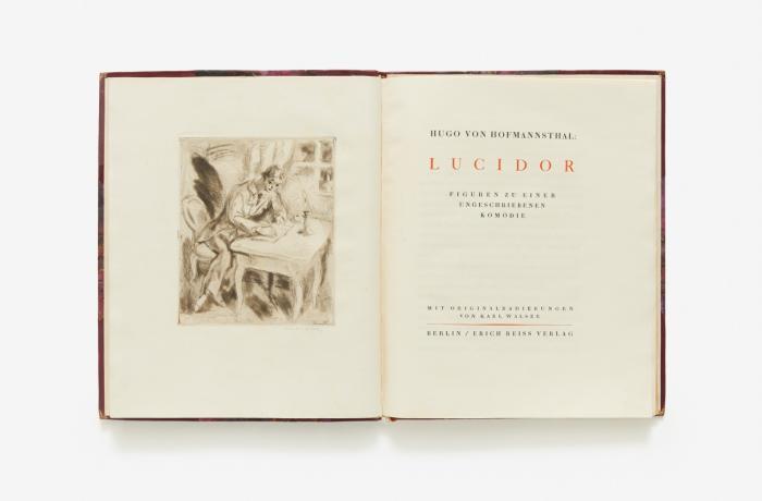 Lucidor. Figuren zu einer ungeschriebenen Komödie.
