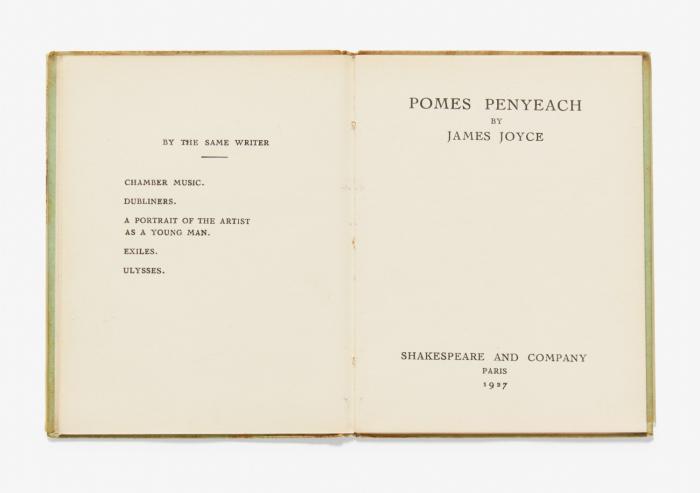 Pomes Penyeach.