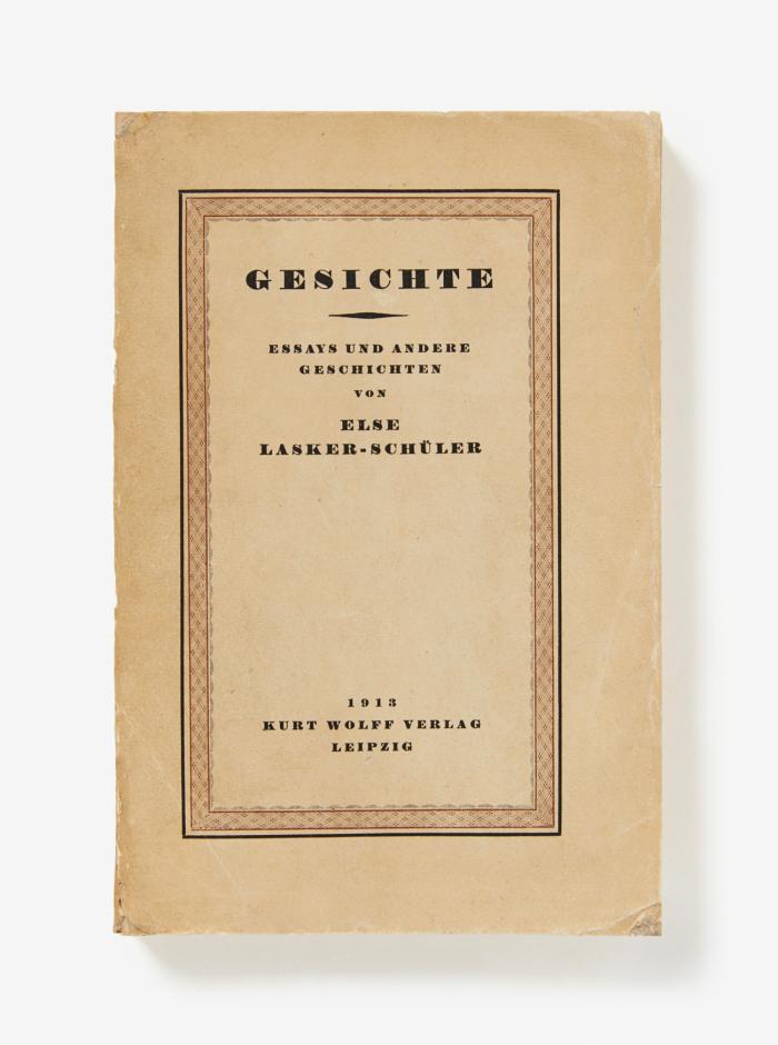 Gesichte. Essays und andere Geschichten.