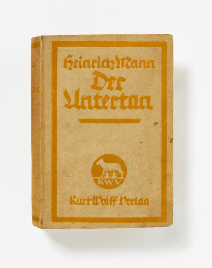 Der Untertan. Roman.