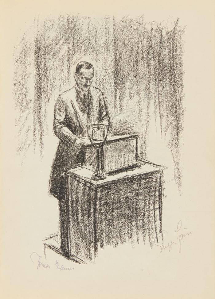 Hundert Jahre Reclam. Festrede von Thomas Mann gehalten bei dem Festakt anläßlich der Hundert-Jahr-Feier des Verlages Philipp Reclam jun. am 1. Oktober 1928.