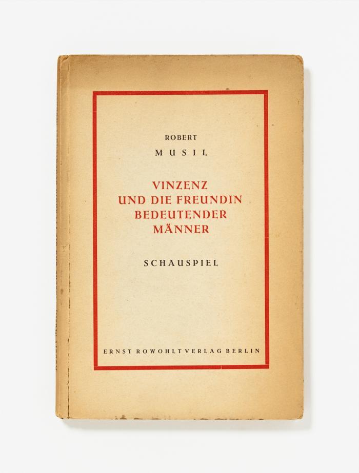 Vinzenz und die Freundin bedeutender Männer.