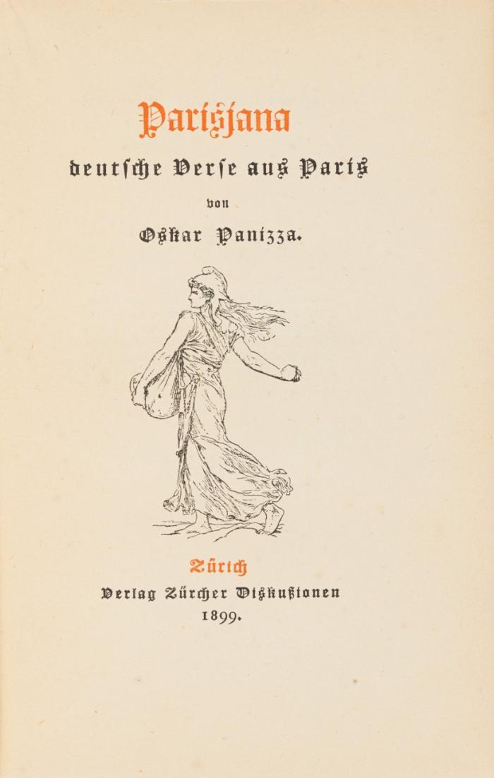 Parisjana, deutsche Verse aus Paris.