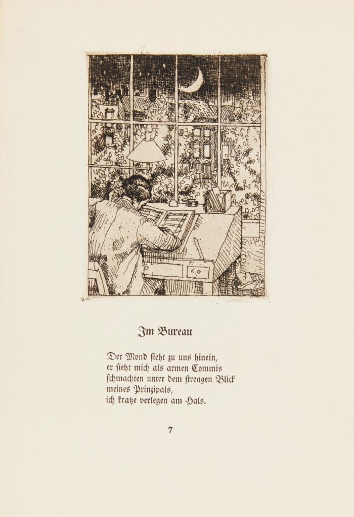 Gedichte. Mit Radierungen von Karl Walser.
