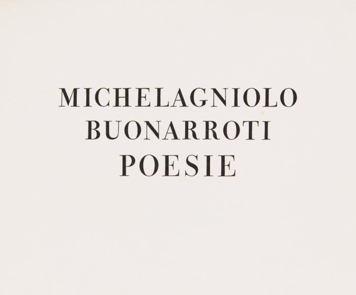 Poesie.
