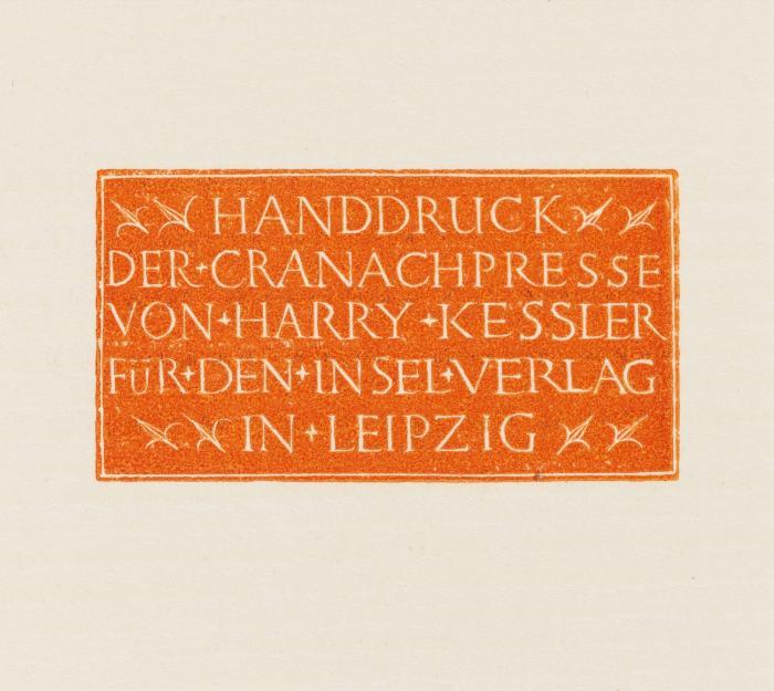 Gedichte. Übertragen durch Rainer Maria Rilke.