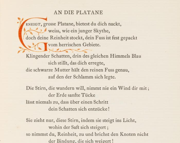 Gedichte. Übertragen durch Rainer Maria Rilke.