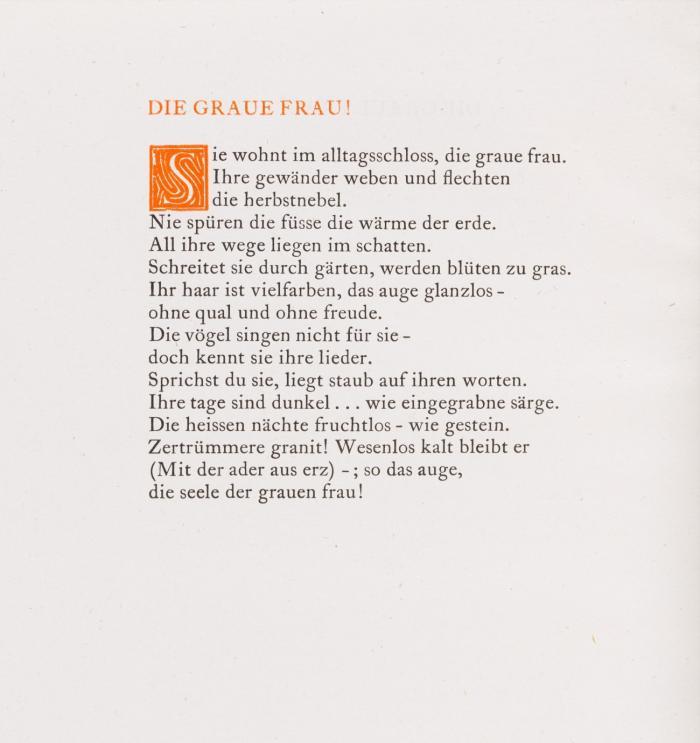 Zwei Novellen. Als Manuskript gedruckt.