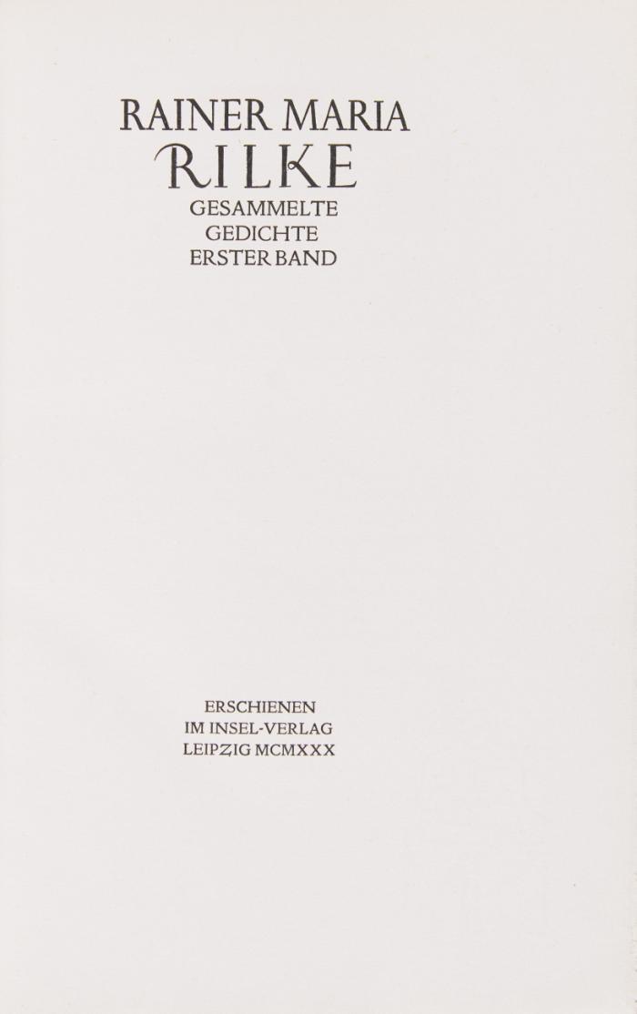 Gesammelte Gedichte. 4 Bde.