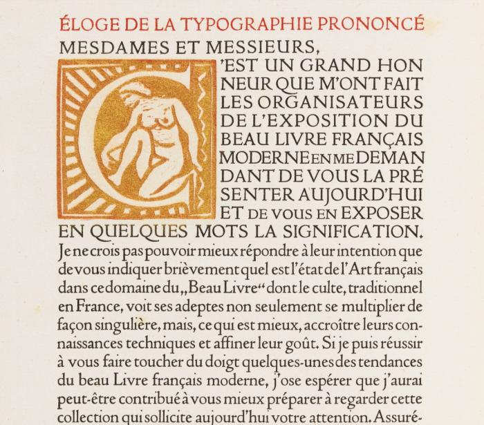 Allocution prononcée à l'ouverture de l'exposition 