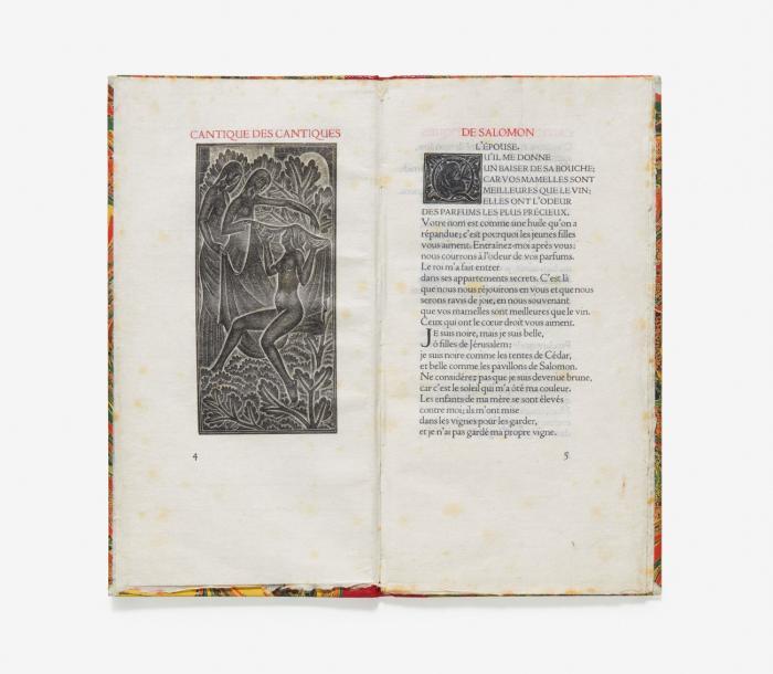 Cantique des Cantiques de Salomon.