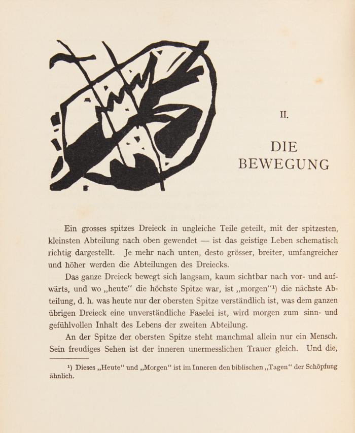 Über das Geistige in der Kunst. Insbesondere in der Malerei.