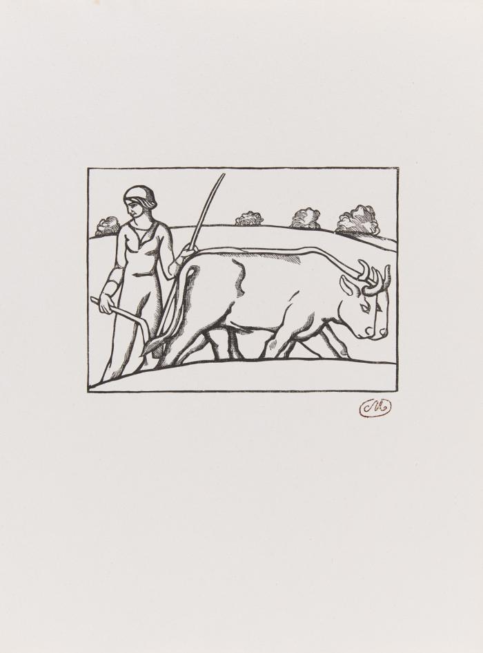 Les Géorgiques. Texte latin et version française par l'Abbé Jacques Delille, gravures sur bois d'Aristide Maillol. 2 Bde.