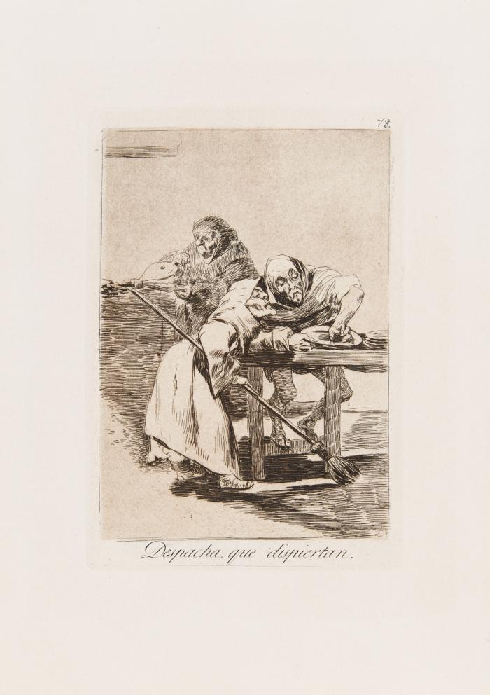 Despacha, que dispiértan.