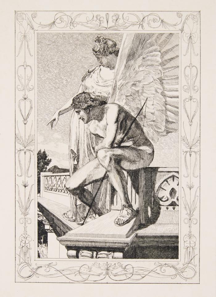 Venus zeigt Amor Psyche.