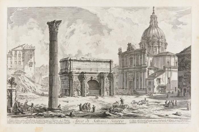 Arco di Settimio Severo (Septimius-Severus-Bogen).
