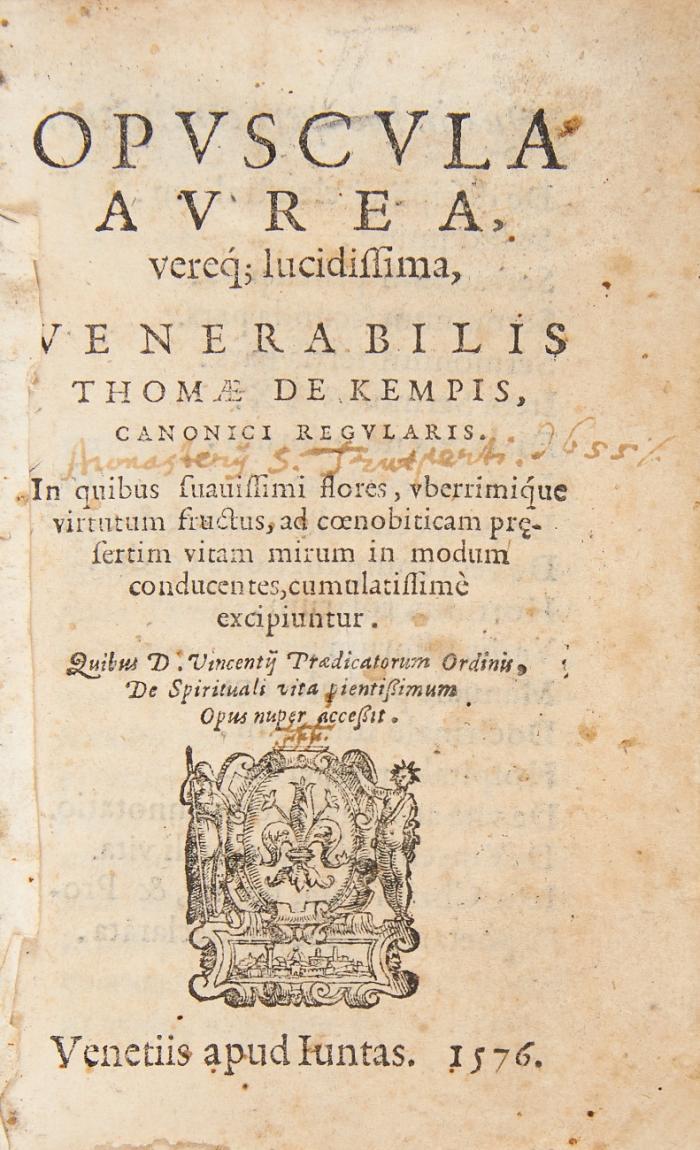 Opuscula aurea.