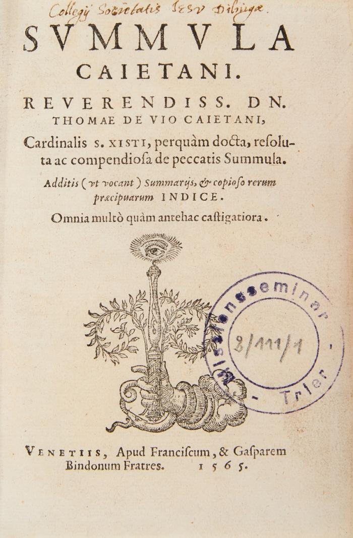 Summula Caietani.