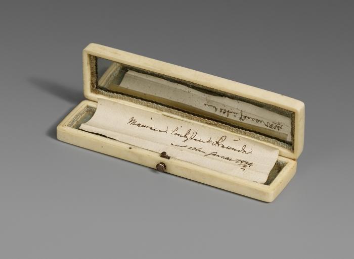 E. Schriftstück; ohne Ort,