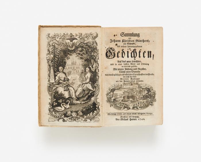 Sammlung von Gedichten. Auf das neue übersehen ... Mit einem Anhang und Register, Nebst einer Vorrede ... wie auch bey dieser Dritten Auflage mit des Autoris Leben vermehrt.
