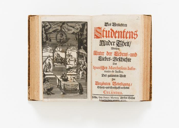 Die Liebe ohne Masque oder Abbildung tugendhaffter und untugendhaffter Verliebten, in verschiedenen curieusen jedoch wahrhafften Begebenheiten allen honnéten Gemüthern zu einer vergönneten Belustigung vorgestellet.