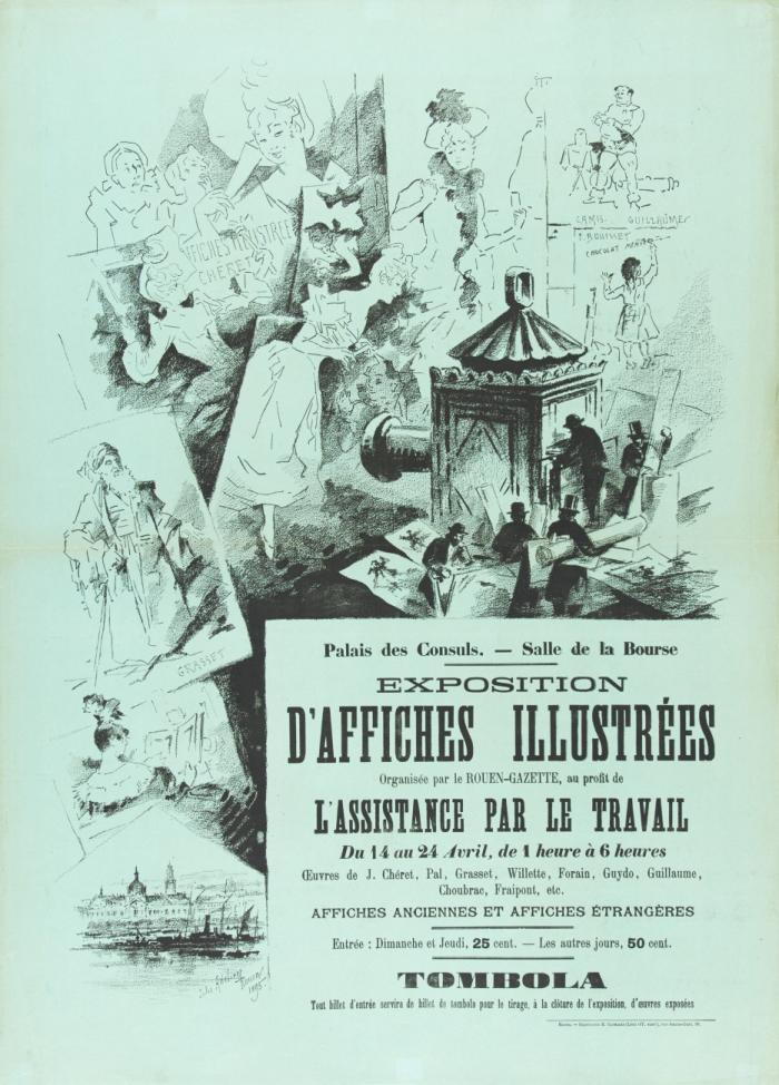 EXPOSITION D'AFFICHES ILLUSTRÉES