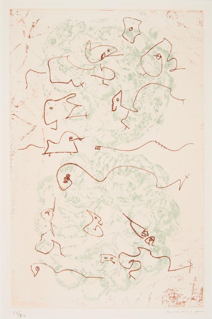 OHNE TITEL (AUS: JACQUES PRÉVERT, LES CHIENS ONT SOIF)