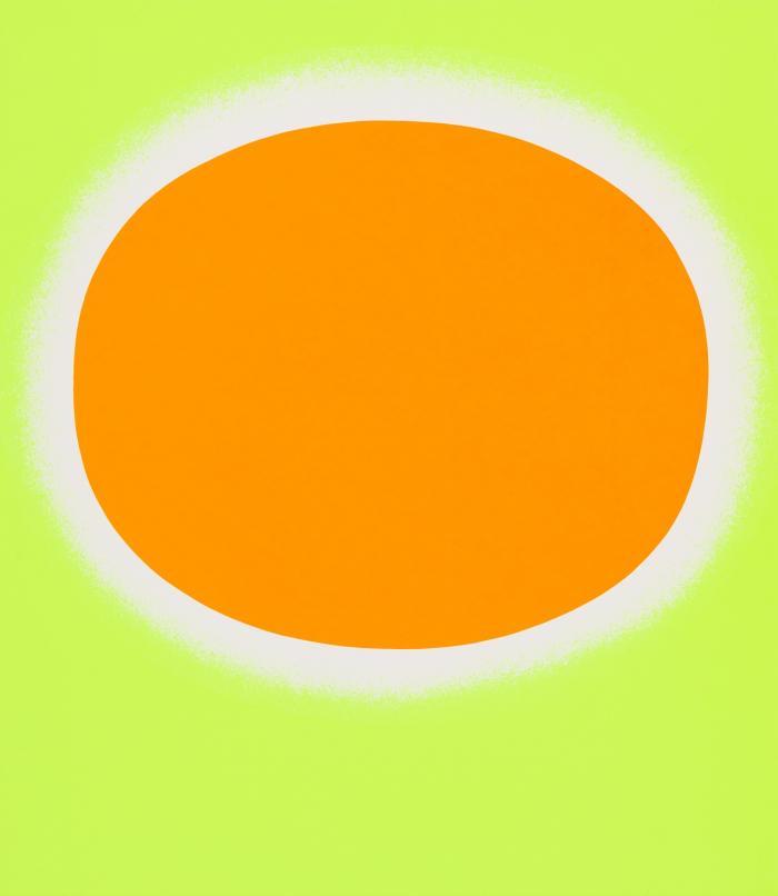 ORANGE HELL AUF GELB