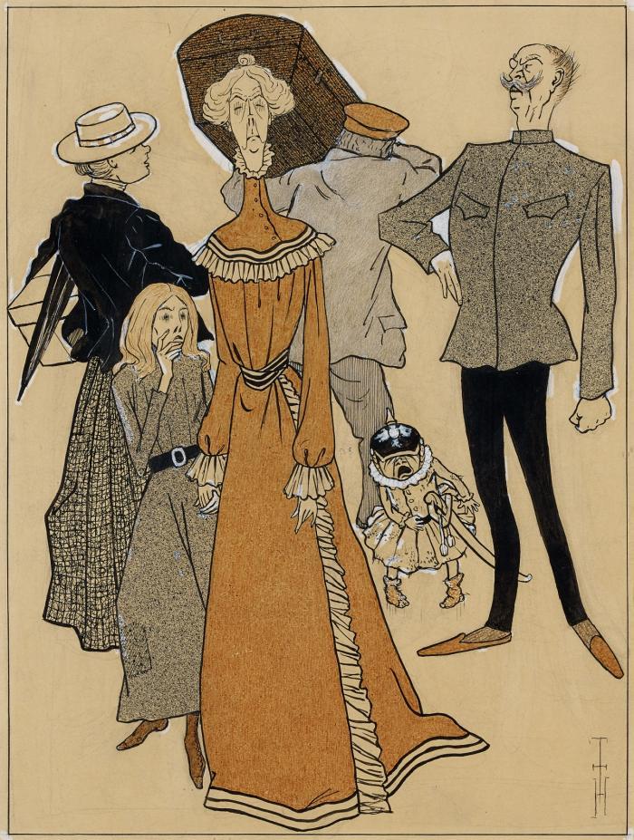 GLÄNZENDES ELEND (ZU: SIMPLICISSIMUS, 6. JG. 1901, HEFT 22, S. 176)
