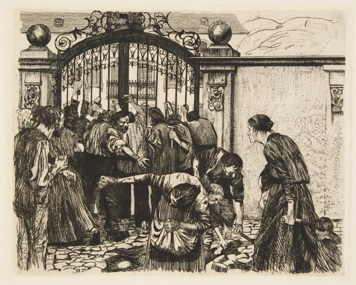 KÄTHE KOLLWITZ – ACHT ORIGINALRADIERUNGEN