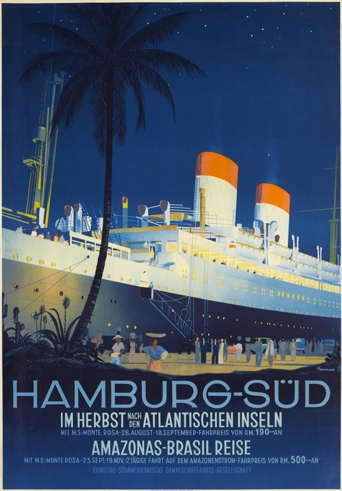 HAMBURG - SÜD IM HERBST NACH DEN ATLANTISCHEN INSELN – AMAZONAS - BRASIL REISE