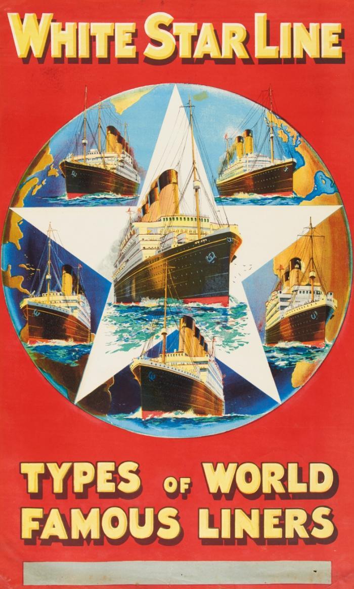 WHITE STAR LINE – TYPES OF WORLD FAMOUS LINES