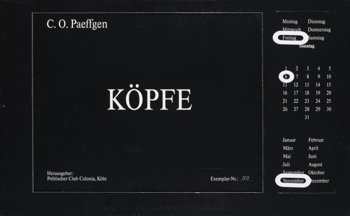 KÖPFE (KALENDER)