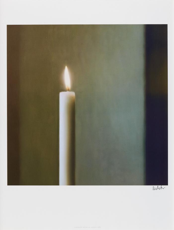 GERHARD RICHTER: KERZE, 1982