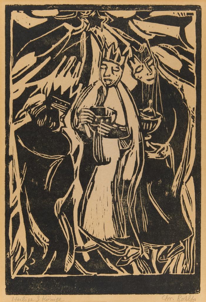 DIE HEILIGEN DREI KÖNIGE (AUS: DIE SCHAFFENDEN, I. JAHRGANG, 1. MAPPE)