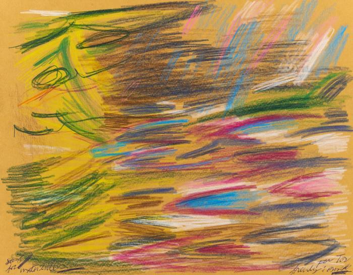 STUDY FOR WATER LILIES (STUDIE SEEROSEN)