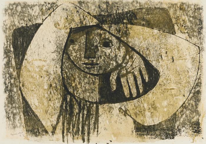 OHNE TITEL (GESICHT)