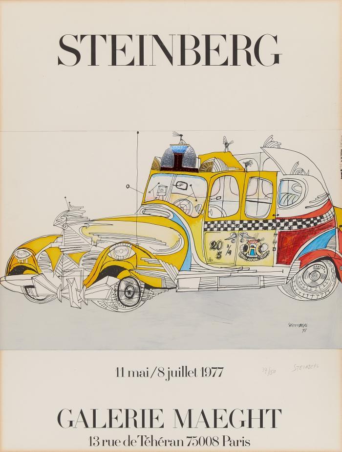 OHNE TITEL (AUSSTELLUNGSPLAKAT GALERIE MAEGHT, PARIS)