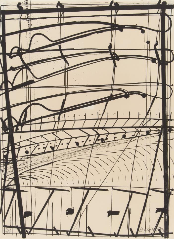 OHNE TITEL (27.III.64; AUS: EUROPÄISCHE GRAPHIK II) 1964 / OHNE TITEL 1975