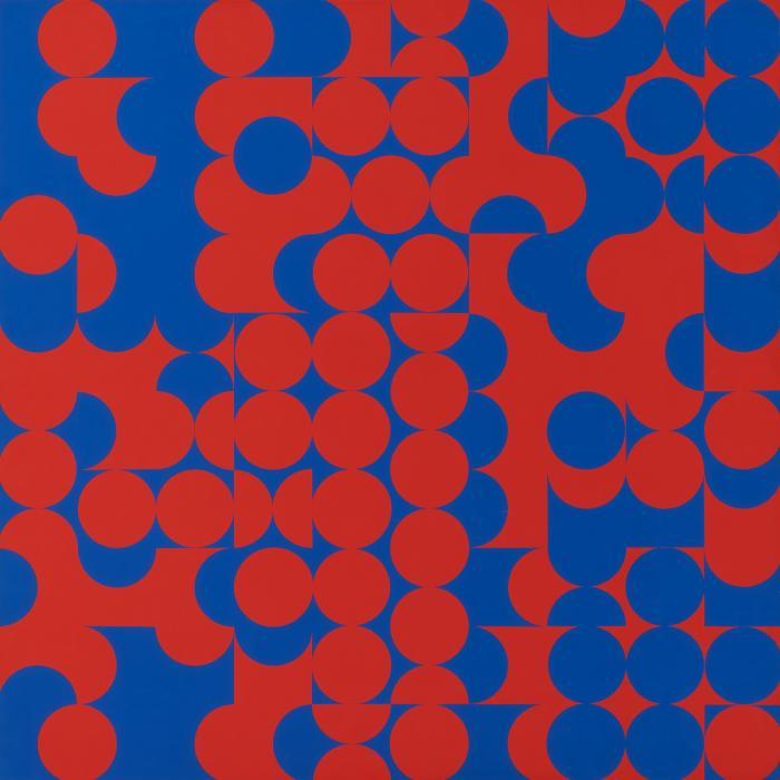 ROT-BLAUE STRUKTUR