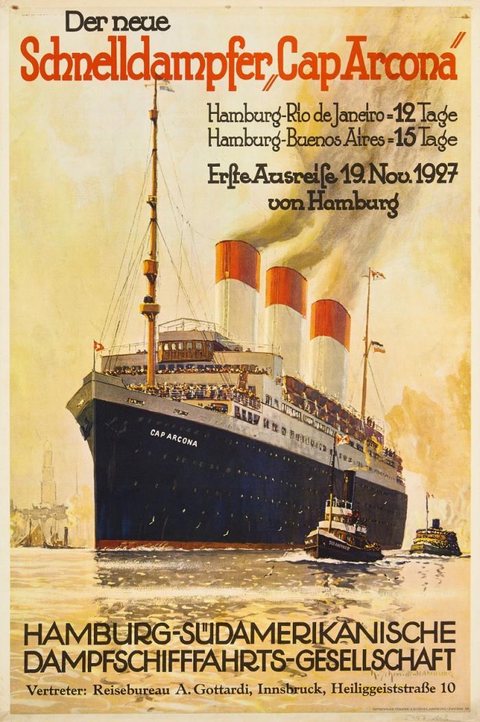 DER NEUE SCHNELLDAMPFER „CAP ARCONA