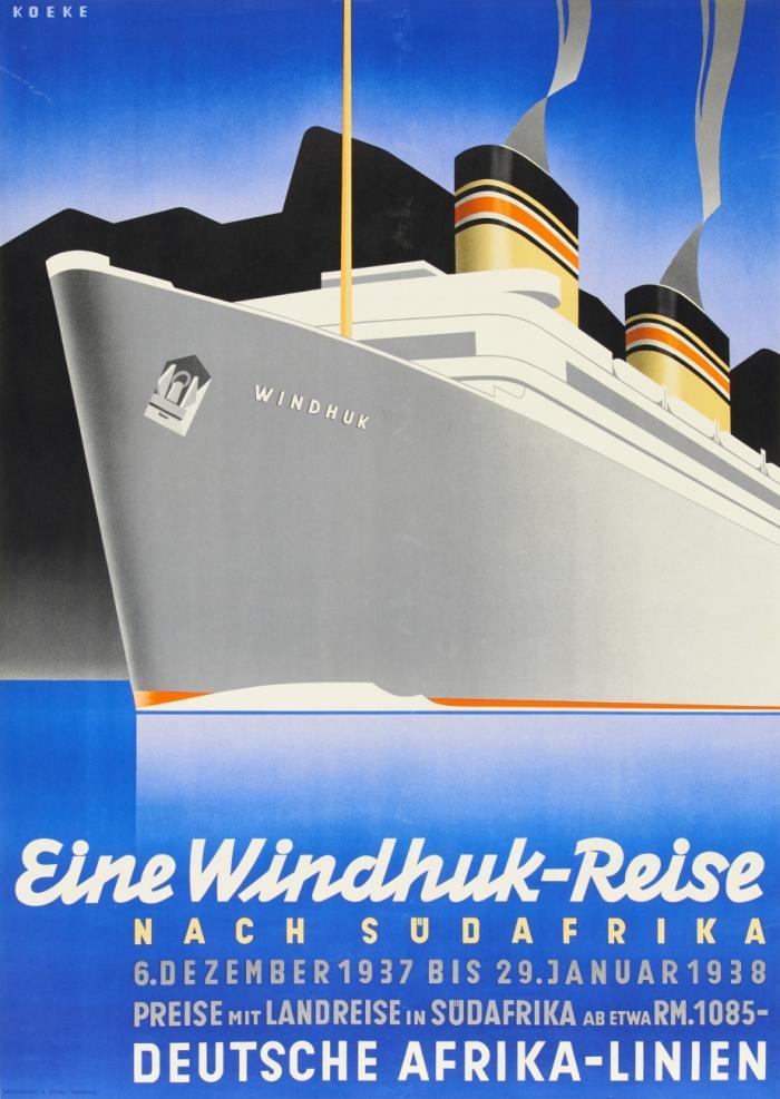 EINE WINDHUK-REISE NACH SÜDAFRIKA – DEUTSCHE AFRIKA-LINIEN
